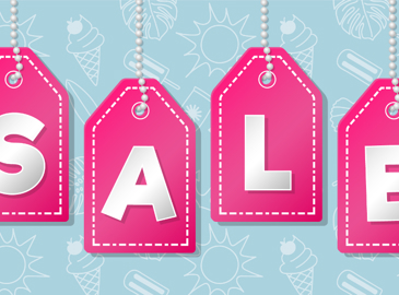Gift tag sale labels