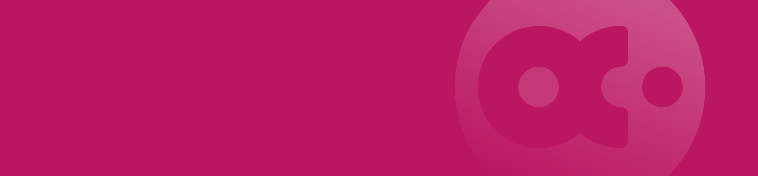 Pink banner with Payzone logo