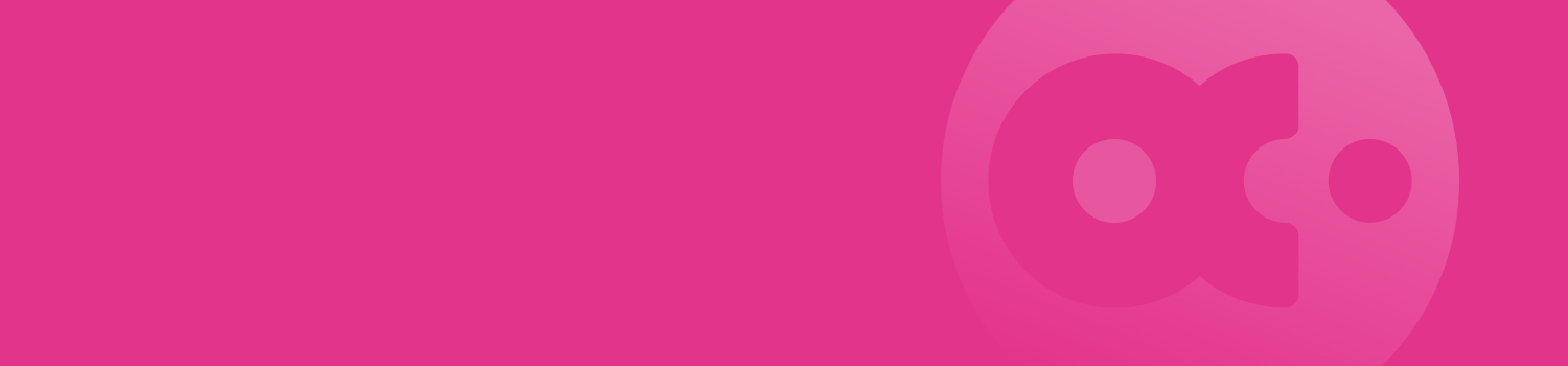 Pink banner with Payzone logo