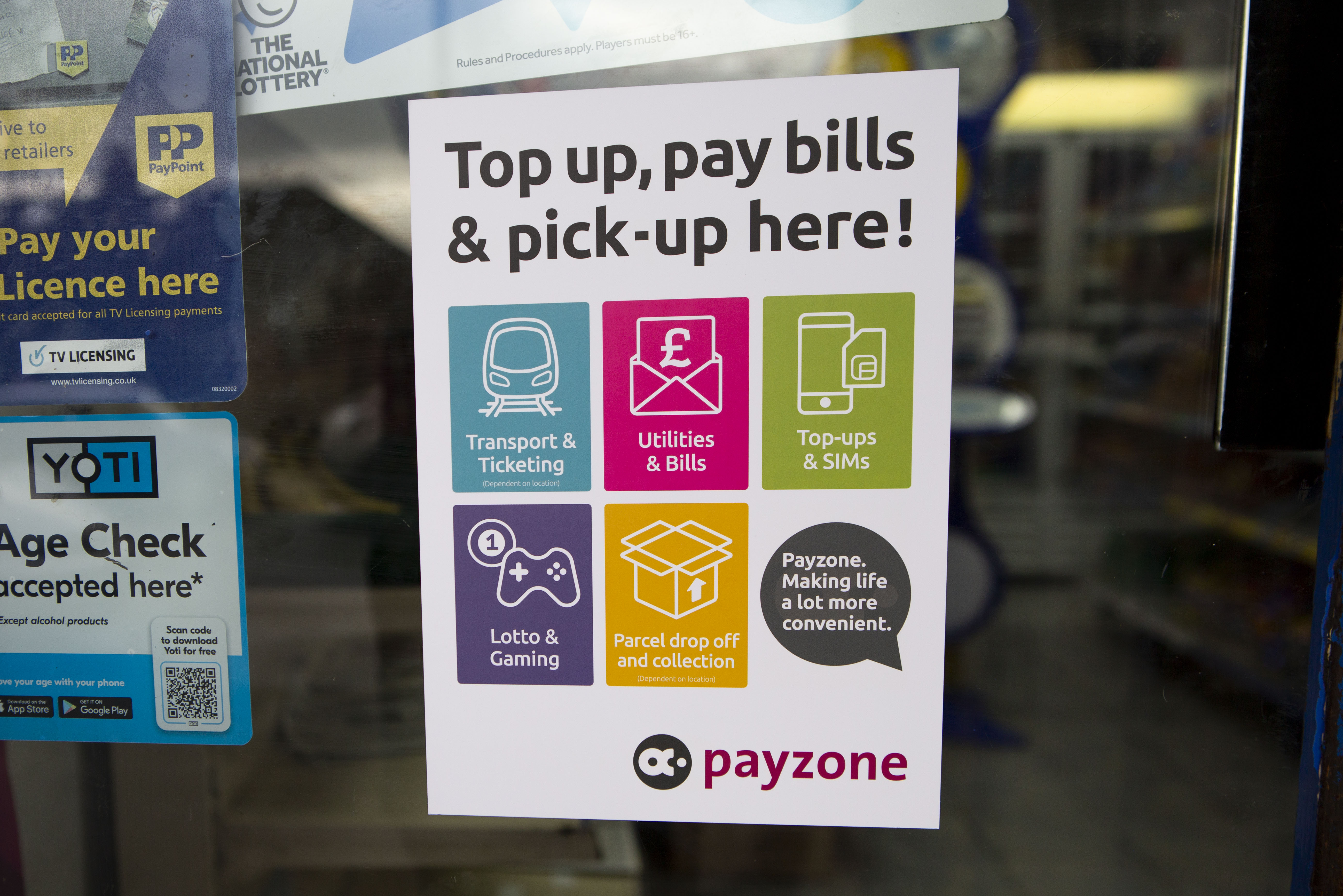 British Gas Hub Payzone
