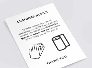 Covid 19 customer notice 