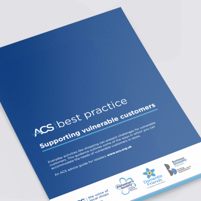 ACS best practice supporting vulnerable cutomers