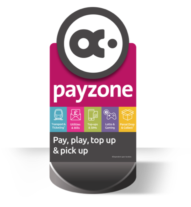 Payment services sign