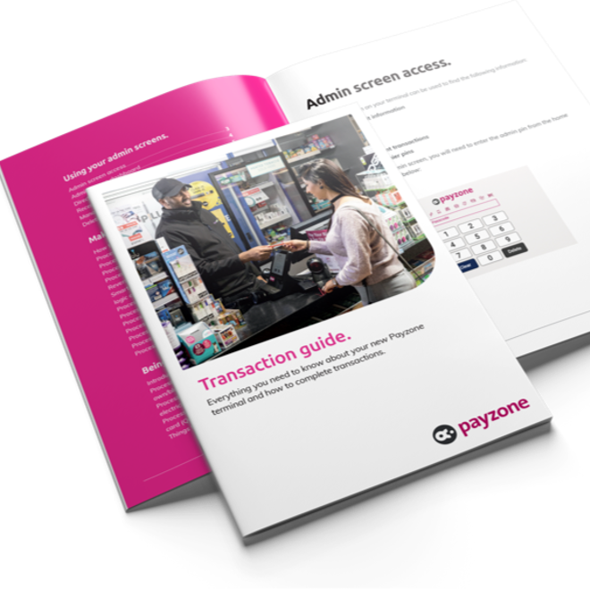 Transaction guides leaflets