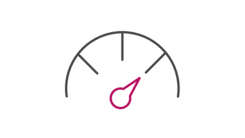 Speedometer line drawing 