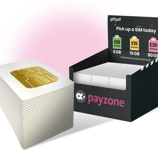 Payzone sim cards 