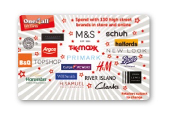 One4All gift card 