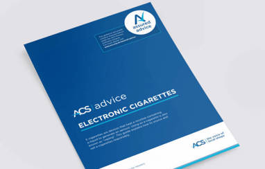 ACS electronic cigarettes advice booklet