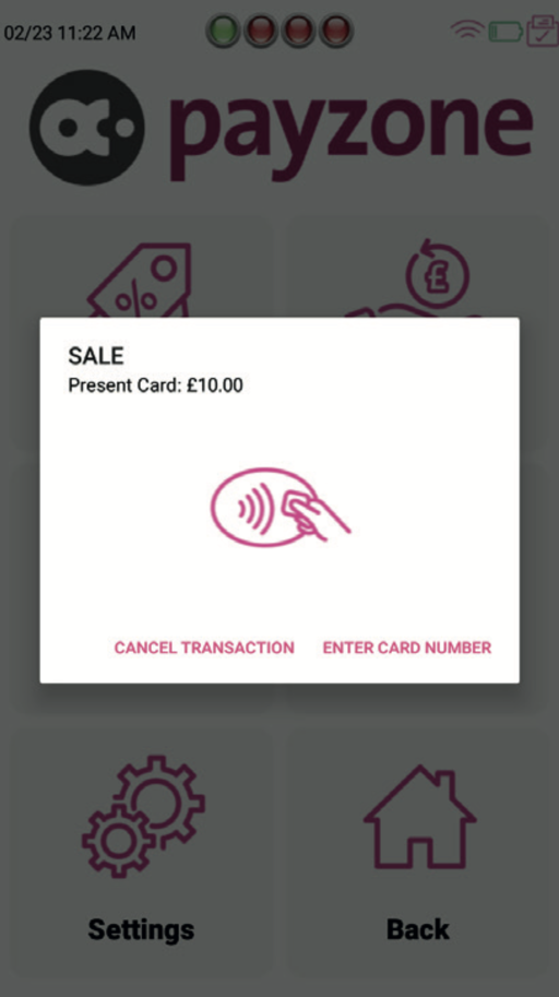 Payzone Plus device screenshot 4