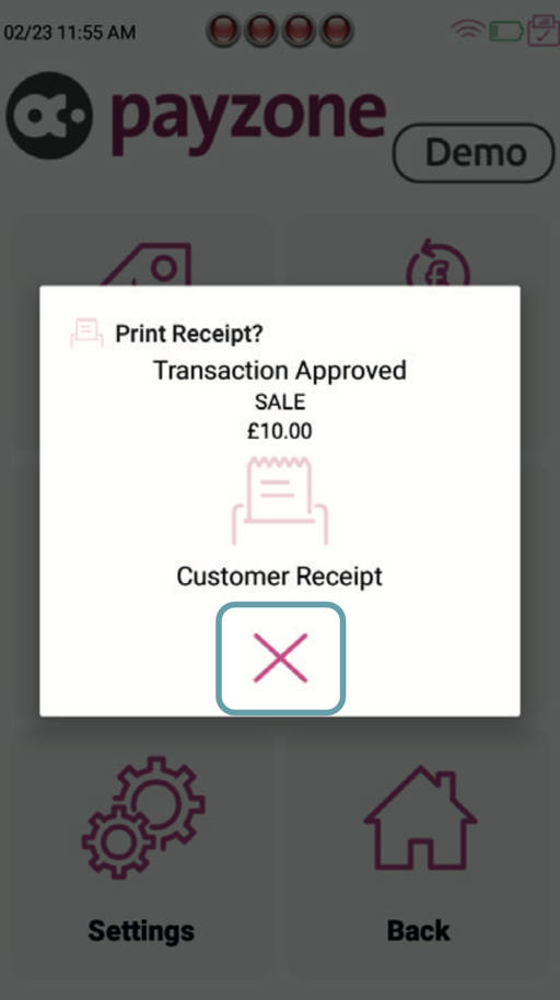 Payzone Plus device screenshot 5