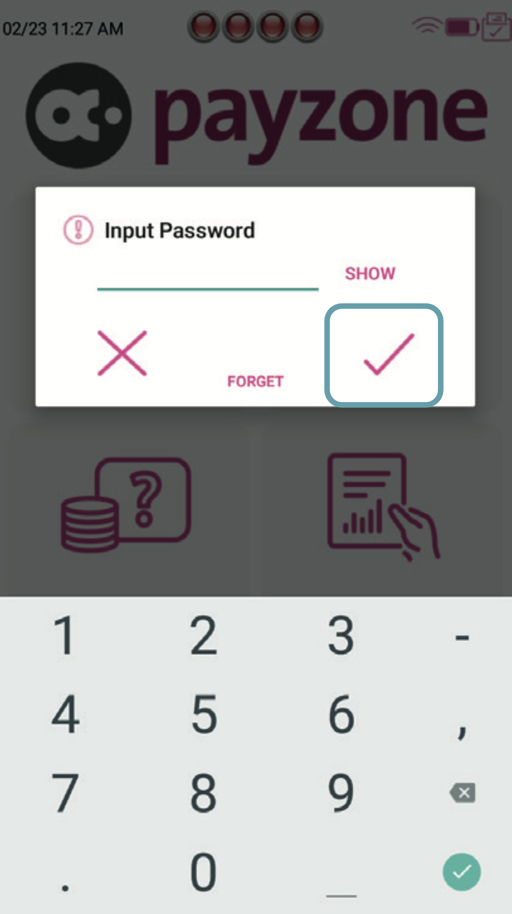 Payzone Plus device screenshot 16