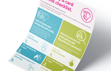 Energy Key Card Checklist guide